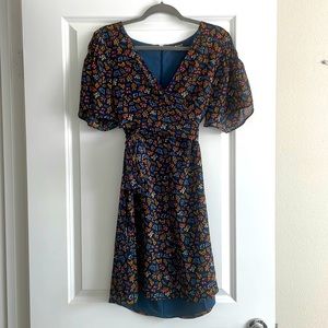 Madewell wrap too floral dress - Size 8